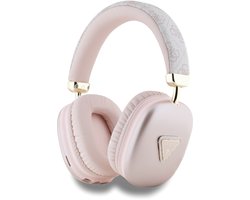 Guess PU Leather 4G Triangle Logo Headphone - Geschikt voor Bluetooth Smartphones - Roze
