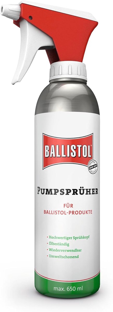 SnelShoppen - Pump Sprayer 650 ml voor Universele Olie, Instelbare Spuitmond, Duurzaam en Robuust, Ideaal voor Hout, Leer, Roestvrij Staal en IJzer
