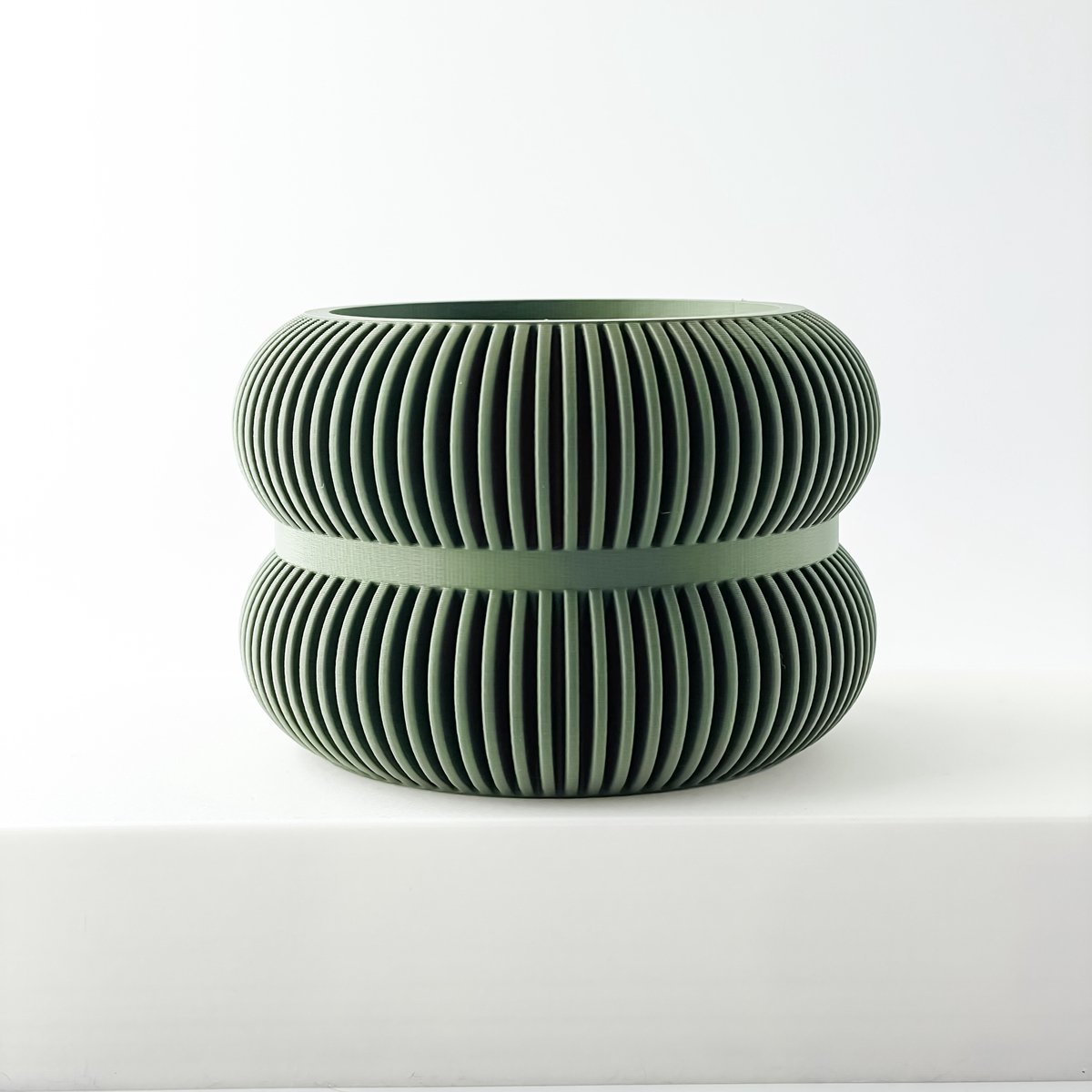 Skushy Fulix Bloempot - Moderne Designpot voor Kamerplanten - Sculpturale Plantenpot voor Woonkamer en Kantoor - Premium Woondecoratie