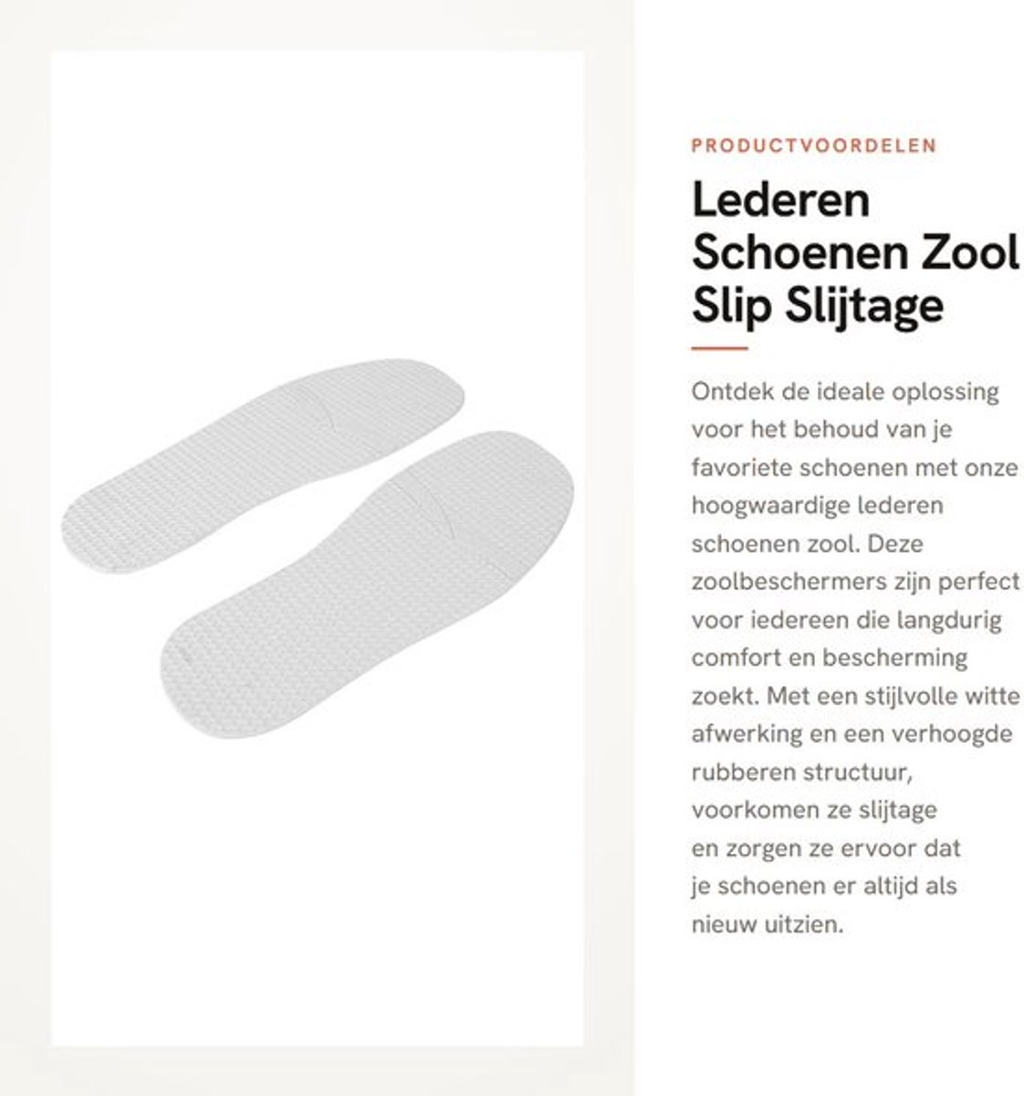 Schoenen Zool Vermijd Slijtage - Rubber Zool - Antislip Zool - Verhoogd Graan - Milieuvriendelijk - 1 Paar - Zoolbeschermers