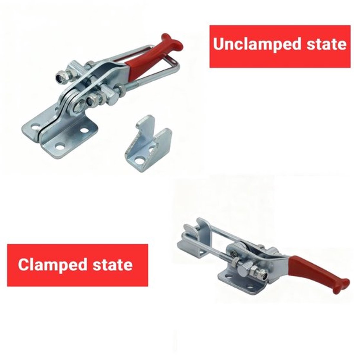 Toggle Klem - Verstelbaar - Spantklem - 304 Roestvrij Staal - Houdkracht 320 kg - Voorlassen/Inspectie Tools - Spanklem
