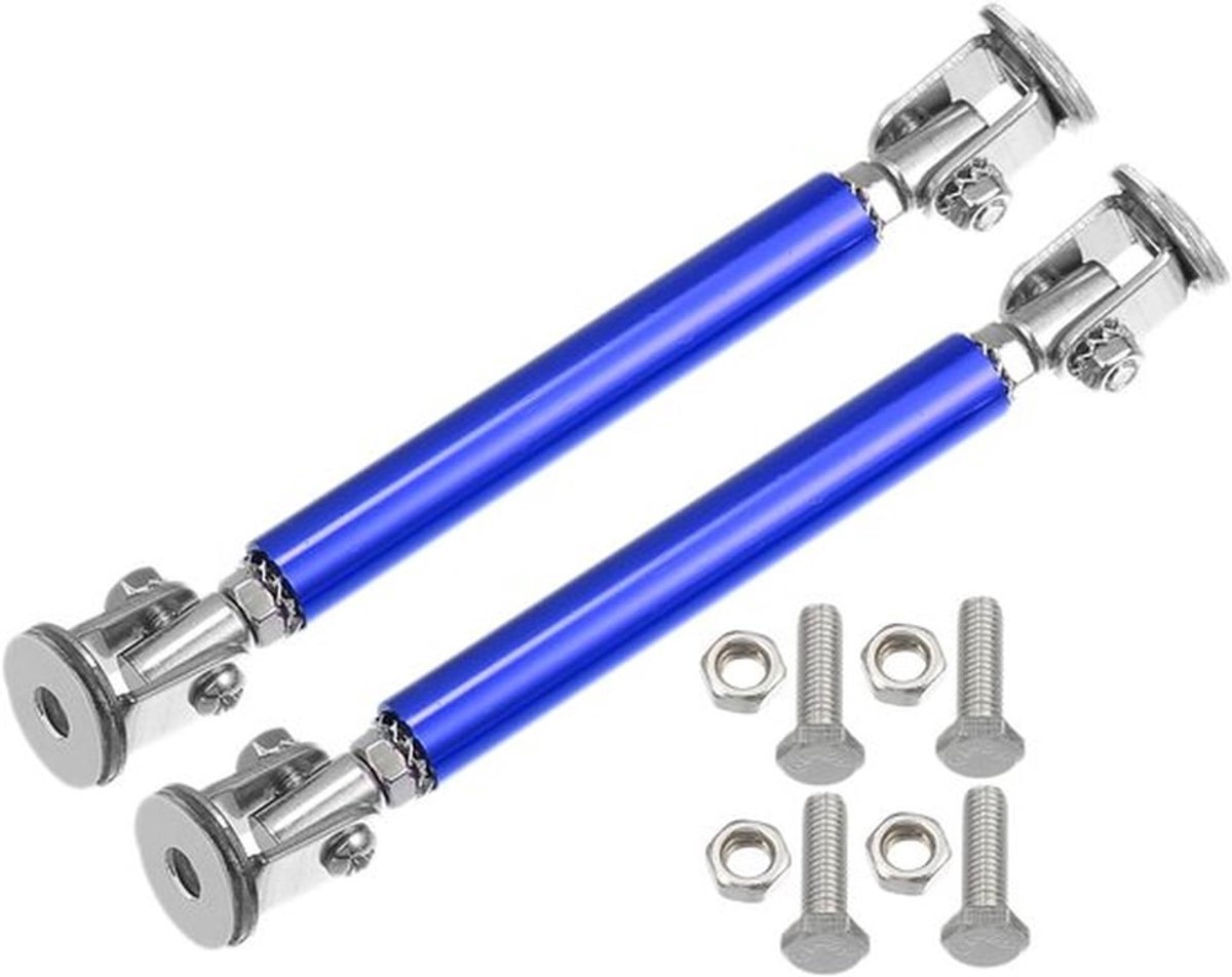Bumperlip Vervangbaar - 75mm Strut Rod - Aanpasbare Lengte - Eenvoudige Installatie - Professionele Installatie Aanbevolen - Directe Pasvorm - Splitterstang