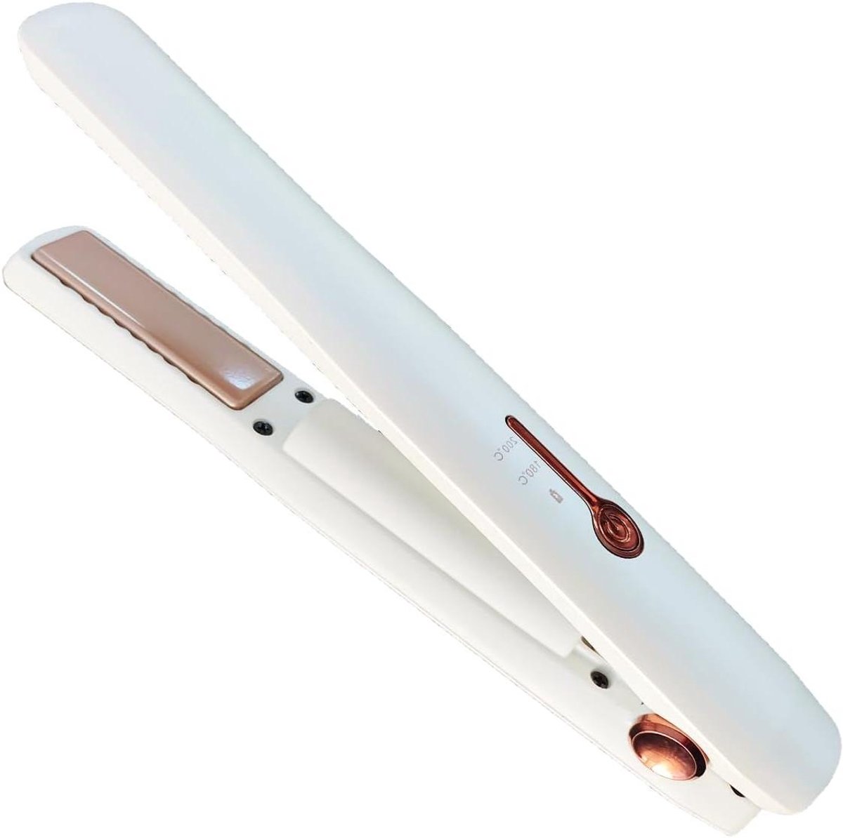 Draadloze Mini Stijltang - Batterij Stijltang - Styling Onderweg - USB-C Oplaadbaar - 20 cm Lang - Zwart