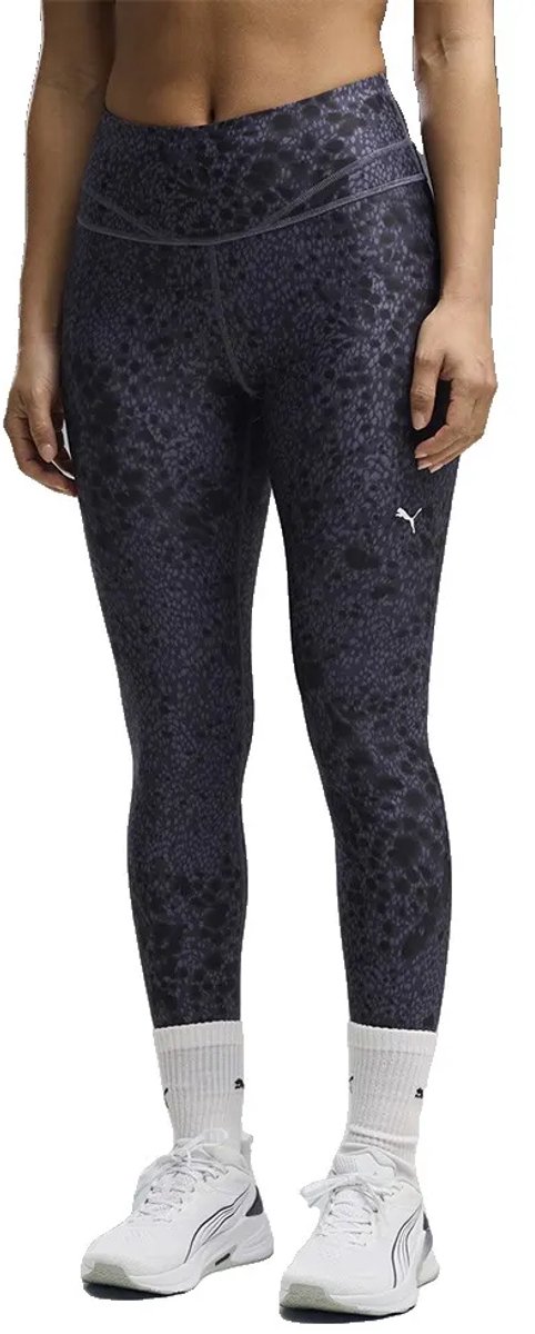 Puma Tropical Speed Aop Hoge Leggings Vrouw Inky Depths