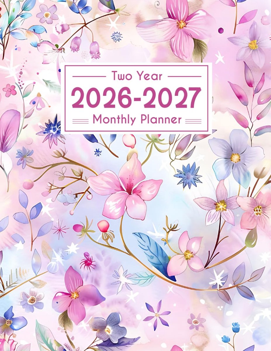 Maandplanner 2026-2027 - Twee Jaar - Compact formaat - Organiseer je leven - ShopVlot