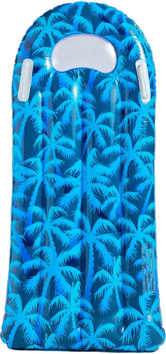Opblaasbaar surfbodyboard - 100x45cm PVC kindersurfplank | Waterspeelgoed voor strandzwembad - zwemplank Waterskiplank Geel Blauw Lichtblauw Buiten Zomer