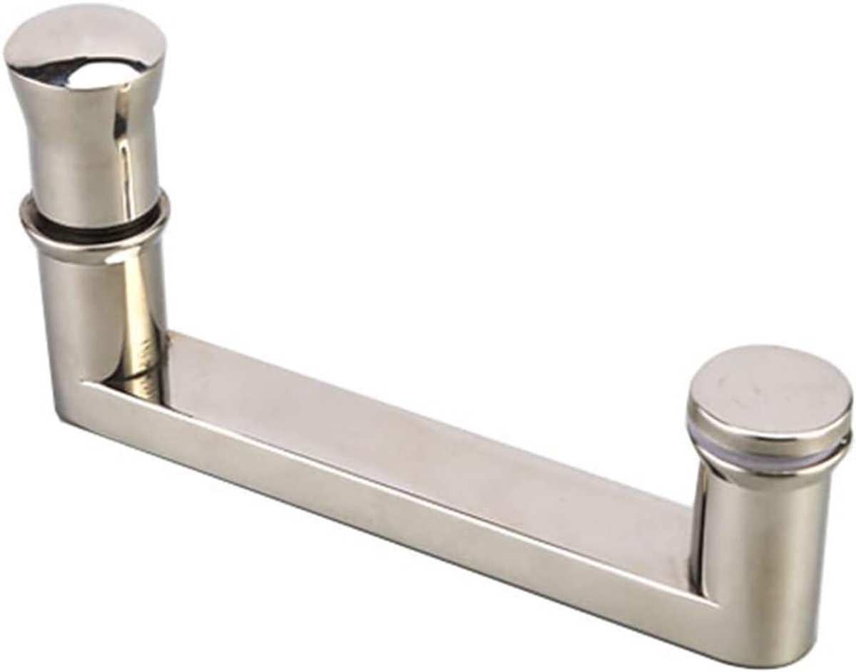 Douchedeur Handvat - Glasdeur Knop - Deur Openen - Roestvrij Staal - 145mm - Geborsteld