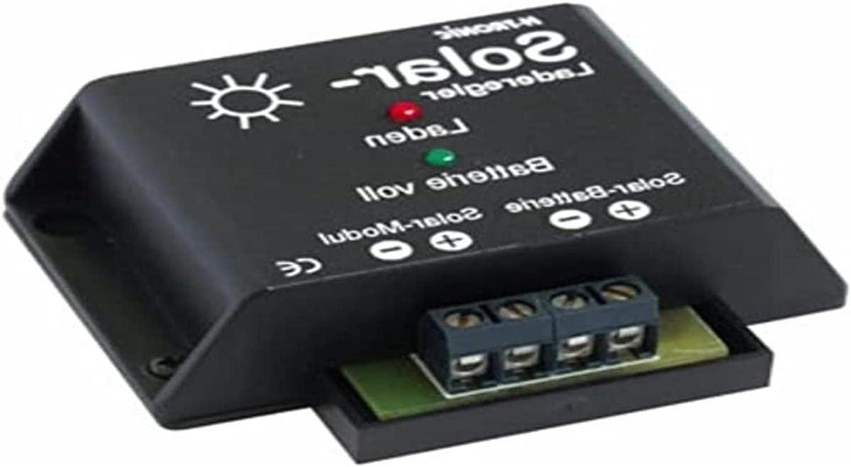 Laadregelaar - Zonne-energie Controller - Accu Beheer - PWM Technologie - 12 Volt - Zwart