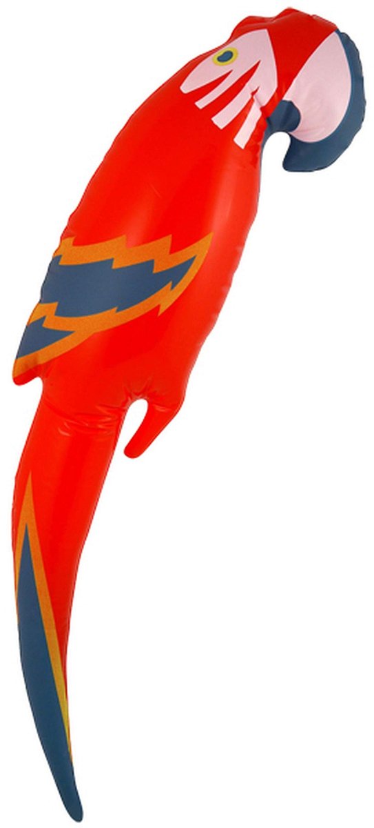 Dailygoods - Opblaasbare Papegaai - Klein, 48 cm voor Feestdecoratie