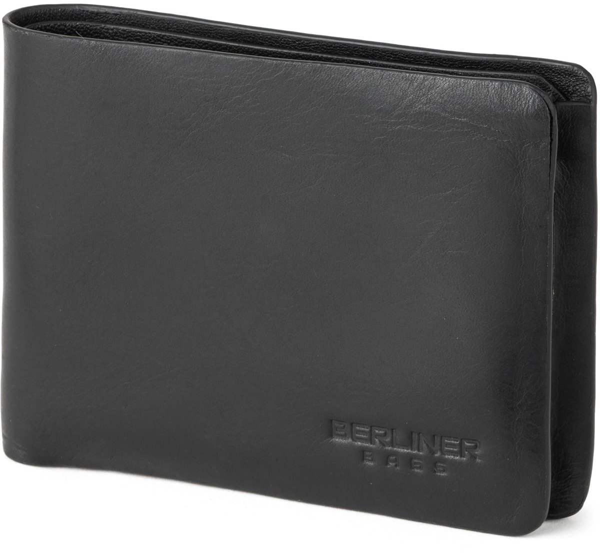 Dailygoods - Lederen Portemonnee Parker - Compact met Bescherming