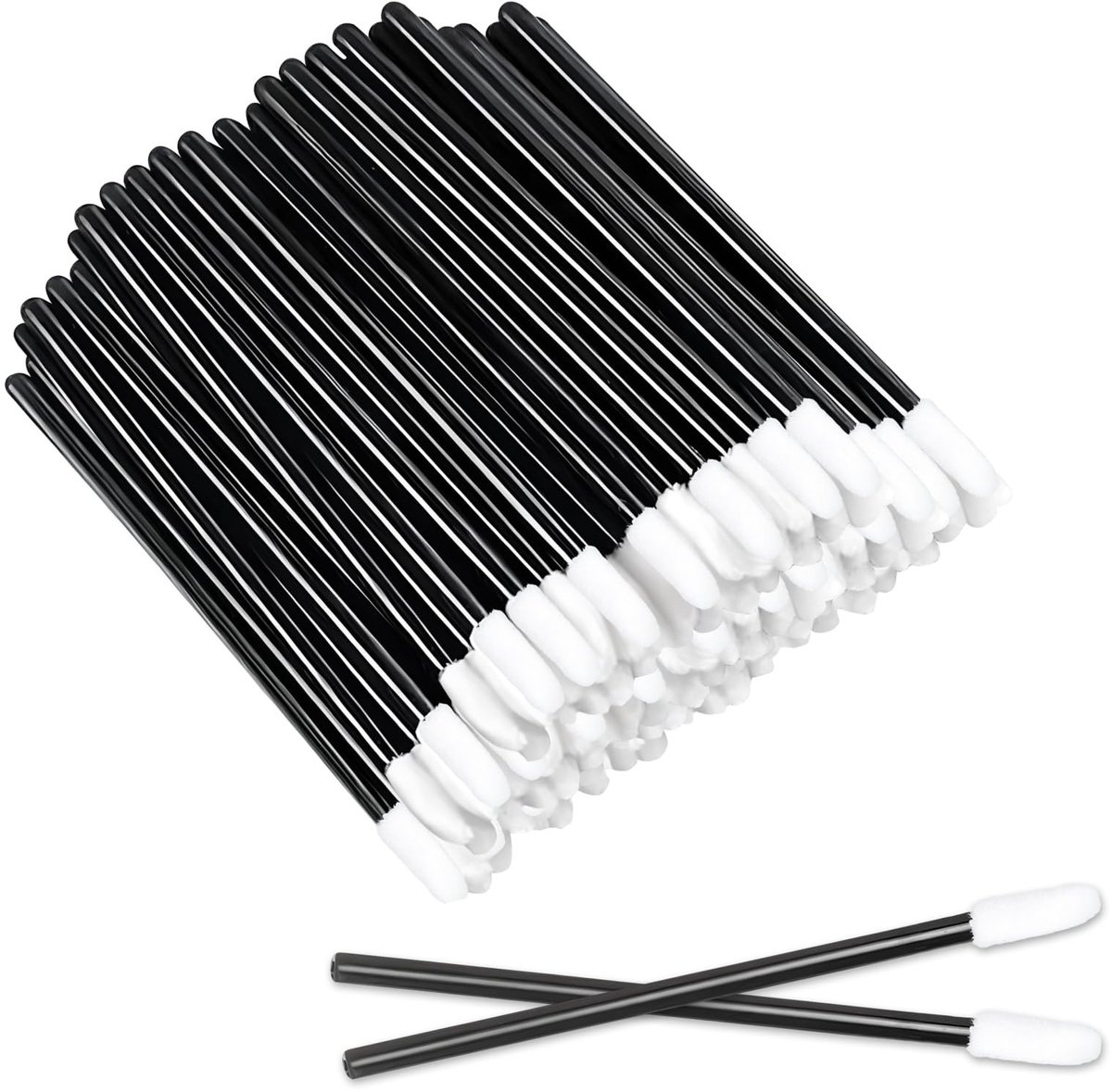 Dailygoods- Lipkwasten 300 Stuks - Wegwerplippenstiftapplicators - Make-up Tool - Precisie Applicatie - Voor Lippen/Ogen - Gemakkelijk in Gebruik - Make-up Applicators