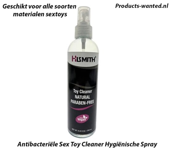 Sex Toy Cleaner Antibacterieel – Hygiënische Spray – 100% Vegan