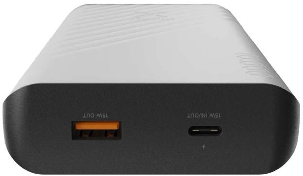 Xtorm Go2 Solar Powerbank - 10.000 mAh - 15 Watt - Zonnepaneel - Powerbank Zonneenergie - Zaklamp - Zwart - Noodpakket