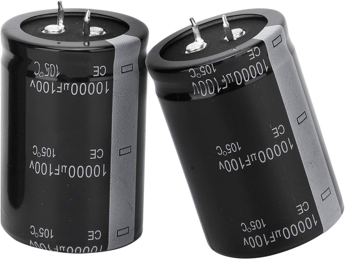 Solidchoice - Elektrolytische Condensator 10.000 µF - Hoge Capaciteit - Lange Levensduur - 100 V - Stabiliteit - Geschikt voor Elektronische Toepassingen