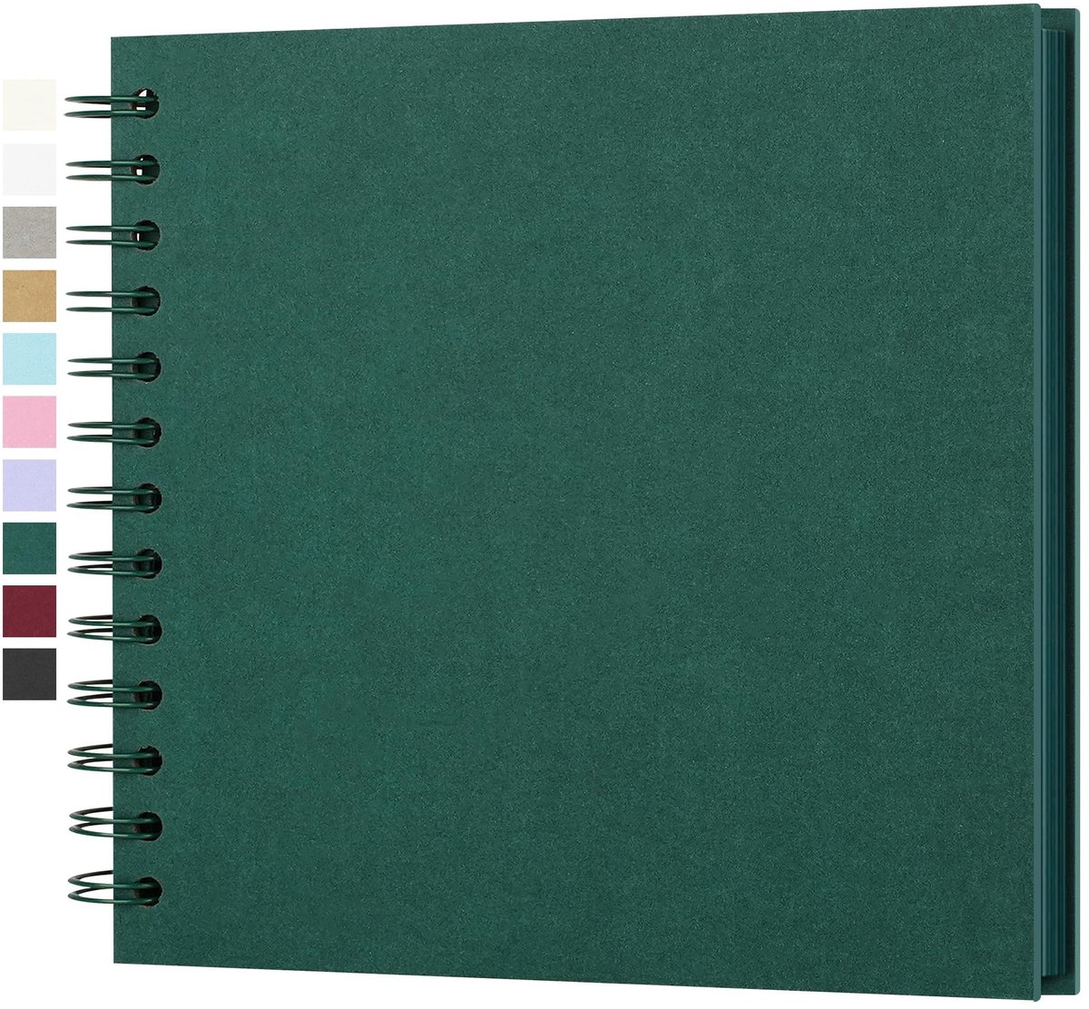 Dailygoods- Fotoalbum 18x18 cm - Scrapbook - Plakalbum - 40 Pagina's - Zuurvrij - Archiefkwaliteit - Duurzaam Kraftpapier - Plakboek
