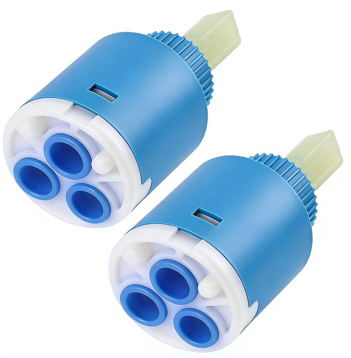 Dailygoods- Keramische Cartridge 35 mm - Vervanging Kartouche - Eengreepsmengkraan - Keukenkraan/Wastafelkraan - Duurzaam - Precisie Filter - Kraancartridge