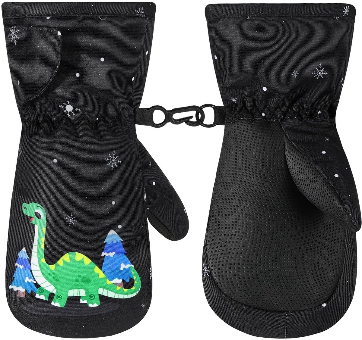 Dailygoods - Waterdichte en Winddichte Ski Wanten voor Kinderen - Fleece Winterhandschoenen