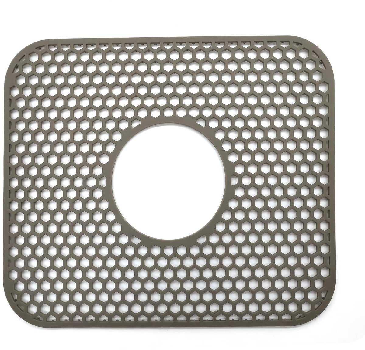 Dailygoods- Gootsteenmat Hittebestendig - Afdruipmat - Keukenspoelmat - Siliconen - 34 x 29 cm - Duurzaam en flexibel - Afdroogmat