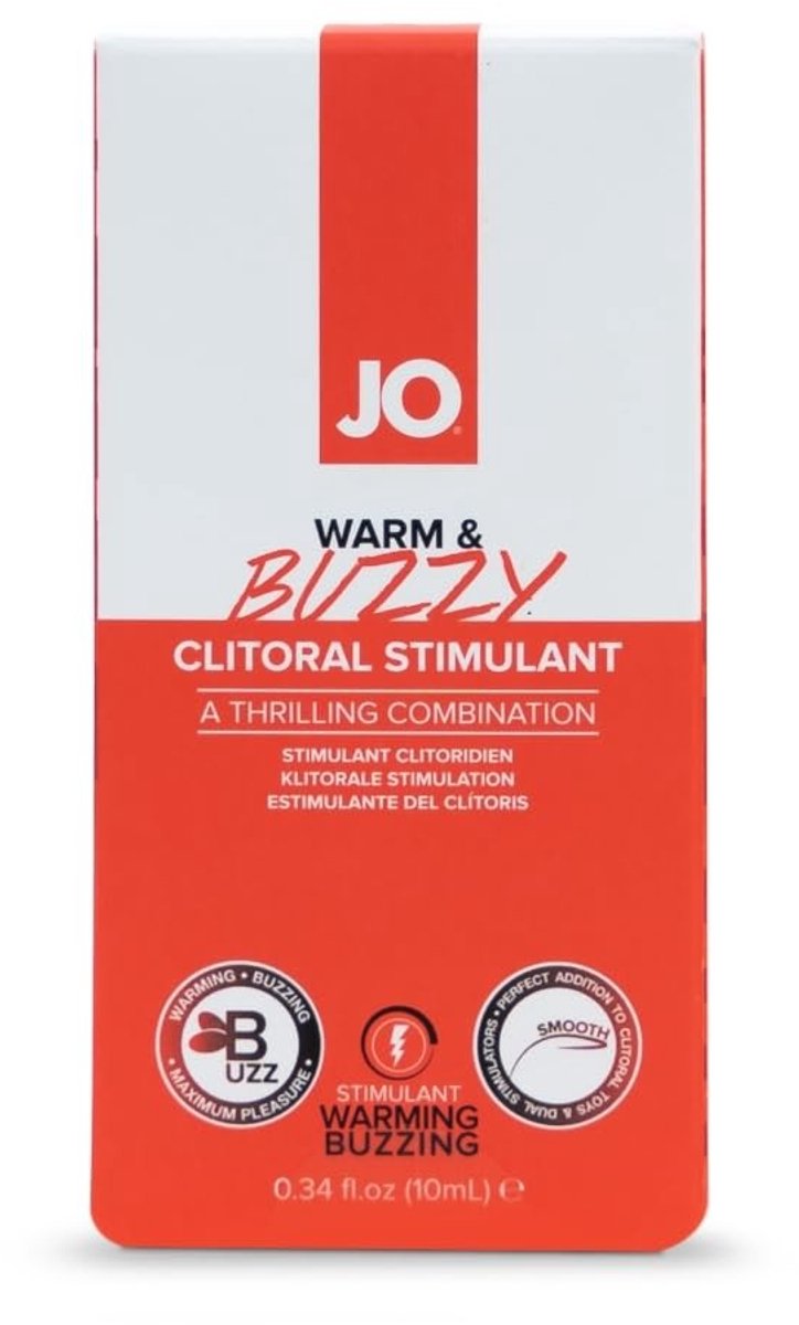 Dailygoods- Clitoris Gel Stimulerend - Warm & Buzzy - 10 ml - Zijdezacht - PH-neutraal - Intensieve Stimulatie - Intiemgel