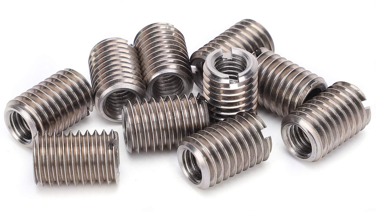 Dailygoods- Verloopmoer 10 Stuks - Roestvrij Stalen Conversieschroefmoer - M8 Binnendraad/M12 Buitendraad - Draadreduceerder - Hoogwaardige Kwaliteit - Lengte 18 mm - Draadreductor