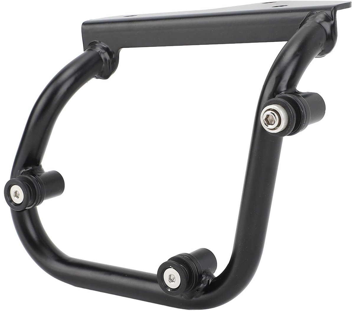 Dailygoods- Zadeltassteunrek 16 Mm - Bagagerek Motorfiets - Extra Opslagruimte - Duurzaam - Geanodiseerde Afwerking - Onmisbaar Accessoire
