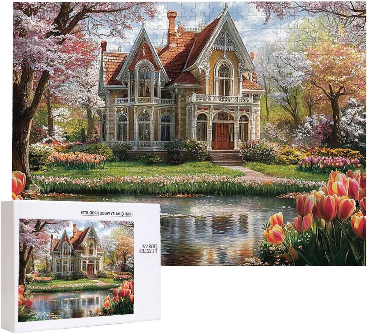Volwassen Puzzel - Legpuzzel 1500 - Ontspannend Tijdverdrijf - Natuurlijk Hout Materiaal - 87 x 57 cm - Meerdere Kleuren