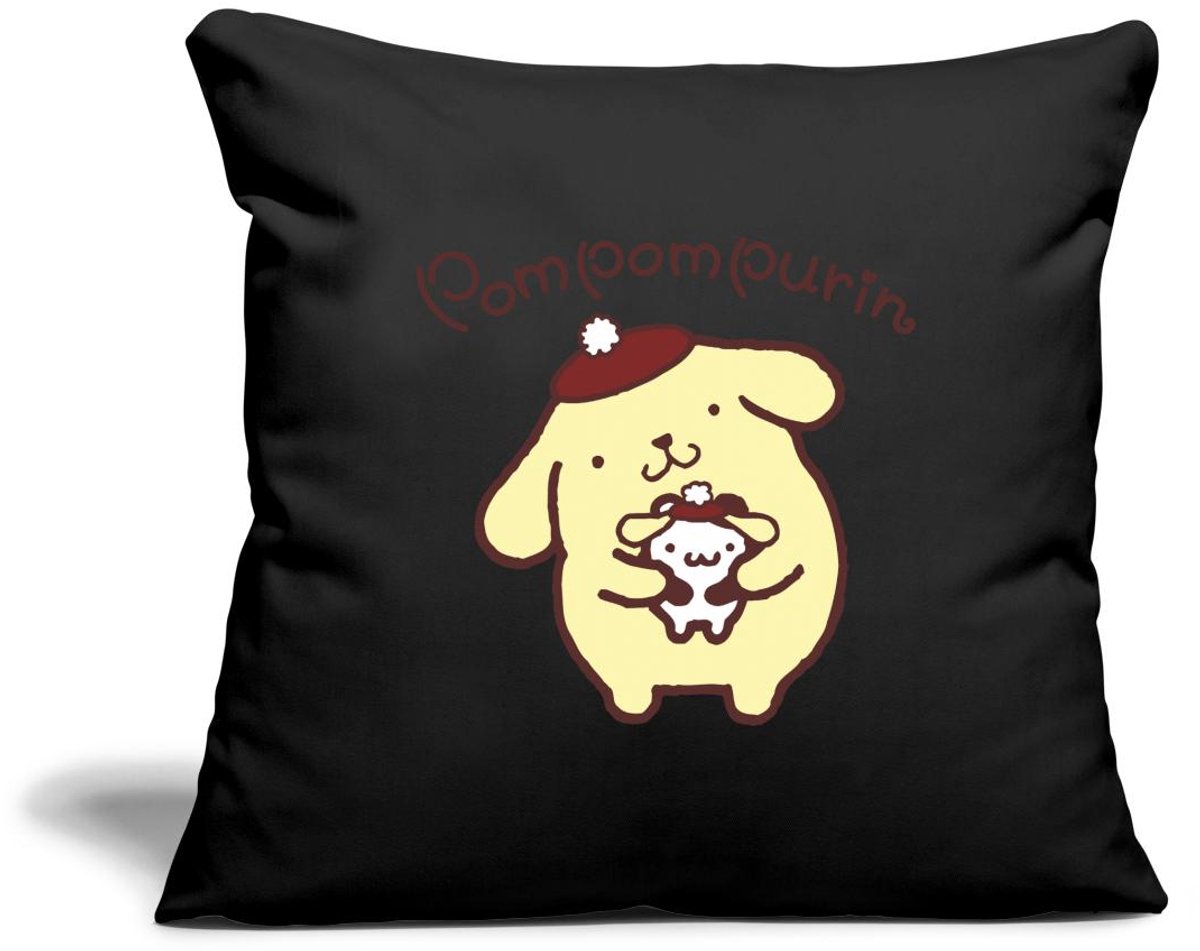 Pompompurin Met Muffin Verkleed Als Pompom Purin Sierkussenhoes, 45 x 45 cm