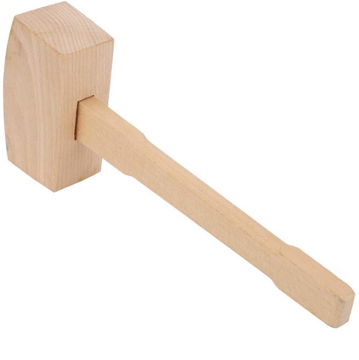 Dailygoods- Houtsnijwerk Mallet Professionele Houten Hamer - Beukenhout - Ergonomisch Ontwerp - Slagvast - Houtbewerking Tool - Lichtgewicht 270-379g