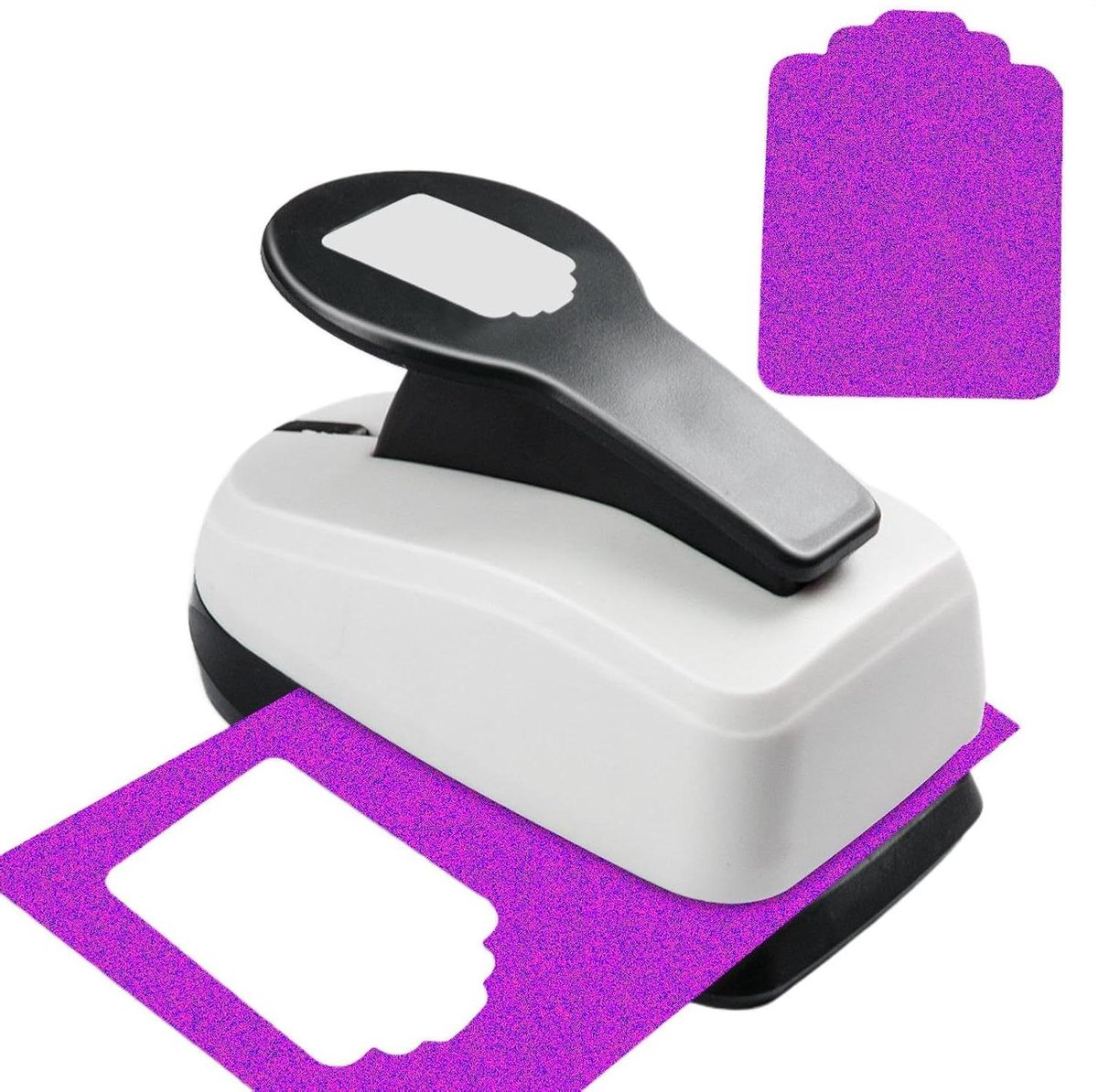 Gatsnijder Papiersnijder - Perforator Knutselen - Kaarten Maken - Veilig Ergonomisch Ontwerp - 12 x 8 x 7.5 cm - Uniek