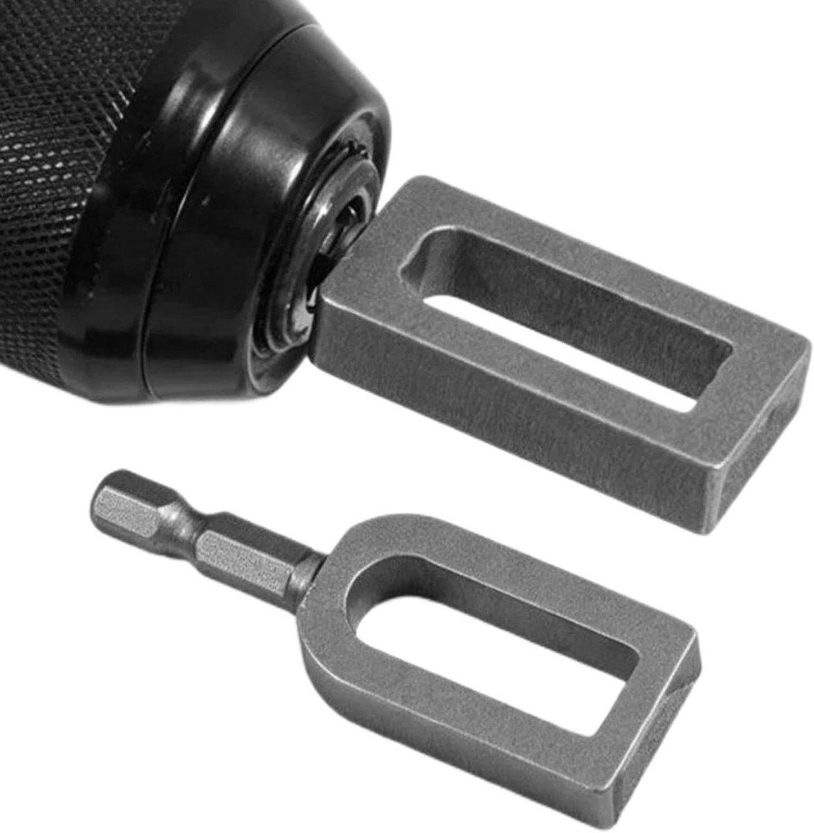 Draad Twister Tool - Kabel Binden Tool - Efficiënt Draden Wikkelen - Gelegeerd Staal - 1 cm - Boog+vierkant