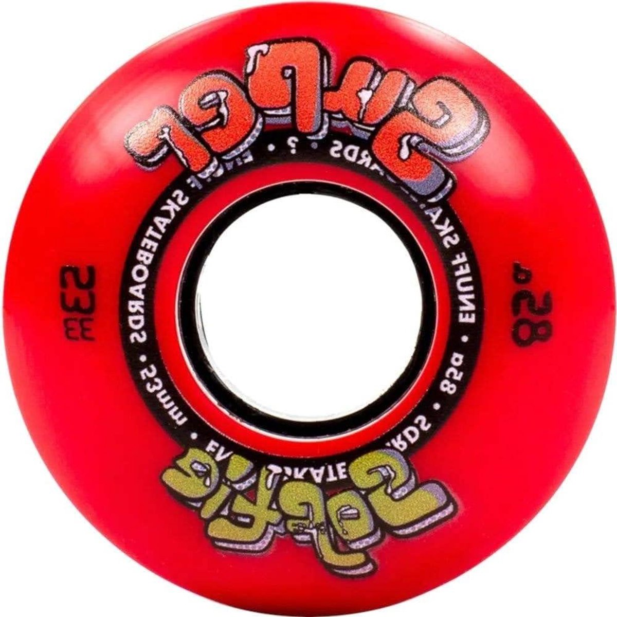 Skateboard Wielen Softie Wielen Trick Uitvoeren Ultrazacht Rijden 53 mm