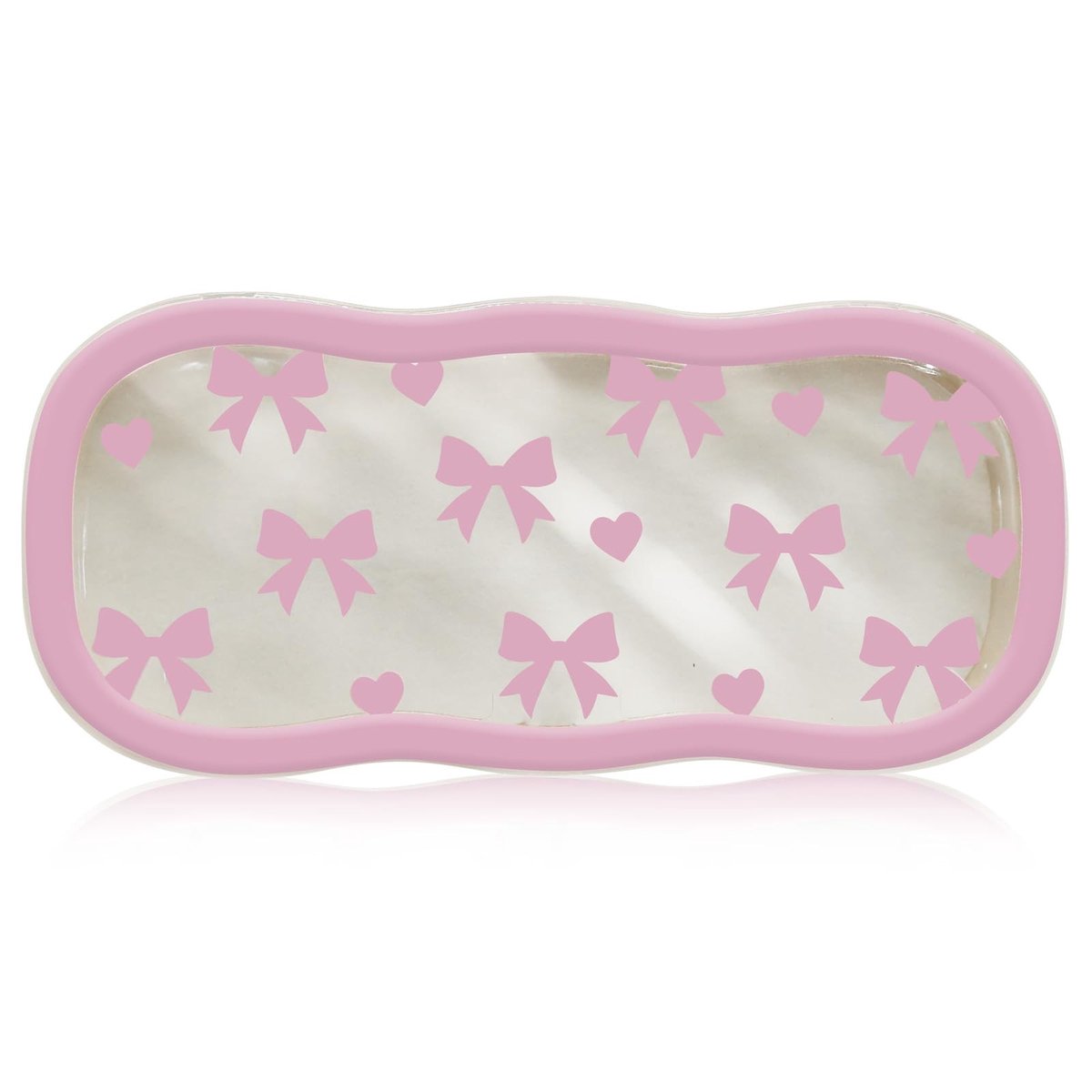 Dailygoods- Glazen Case - Roze - Plastic - Lichtgewicht - Bescherming - Stijlvol - Telefoonhoes