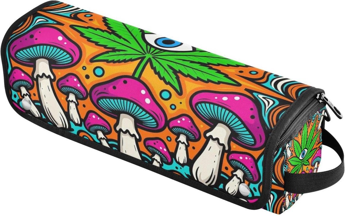 Reistas Haargereedschap - Opberghoes Krultang - Reizen Organiseren - Hittebestendige Mat - 37 cm - Multicolor