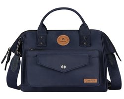 Cabaia Adventurer Crossbody Medium Nara - Crossbody tas dames - 5,8L - Waterafstotend - Verstelbare schouderband - Blauw