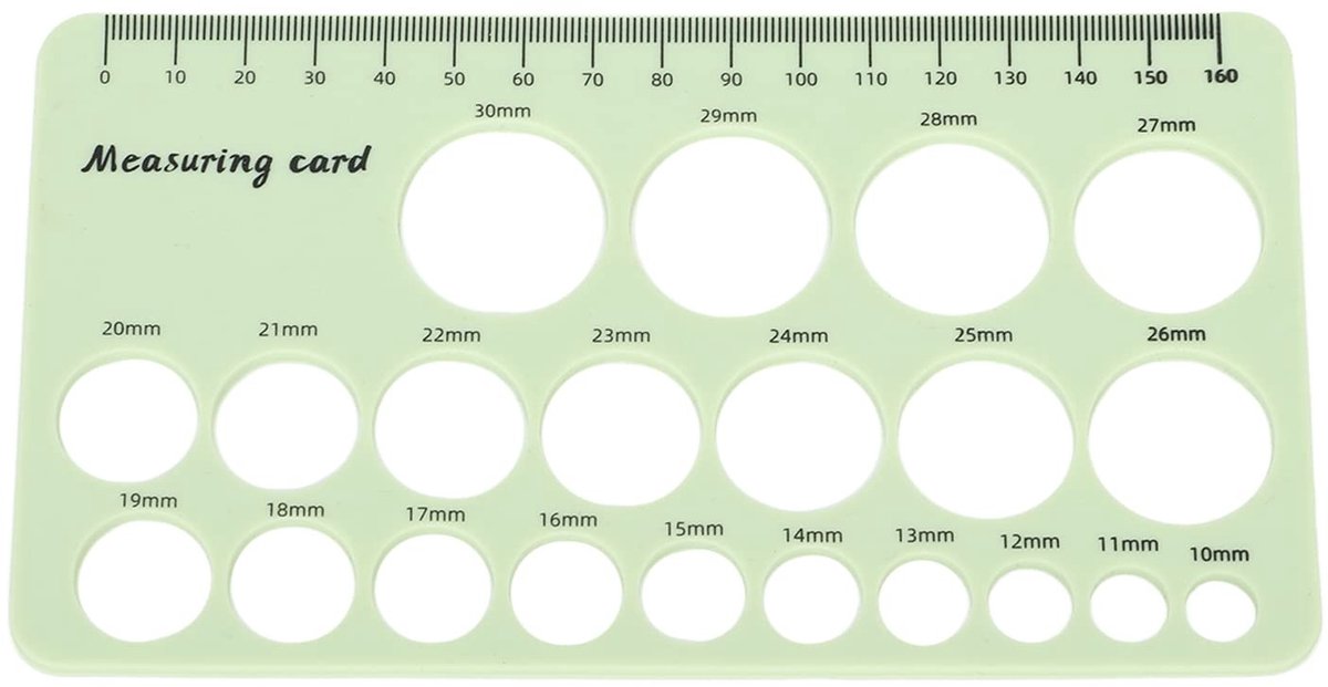 Dailygoods- Tepelflensliniaal Flexibel 1,5 M - Siliconen Meetinstrument - Pijnpreventie - Eenvoudig in gebruik - Geschikt voor Moeders - Lichtgewicht - Borstmeetlint