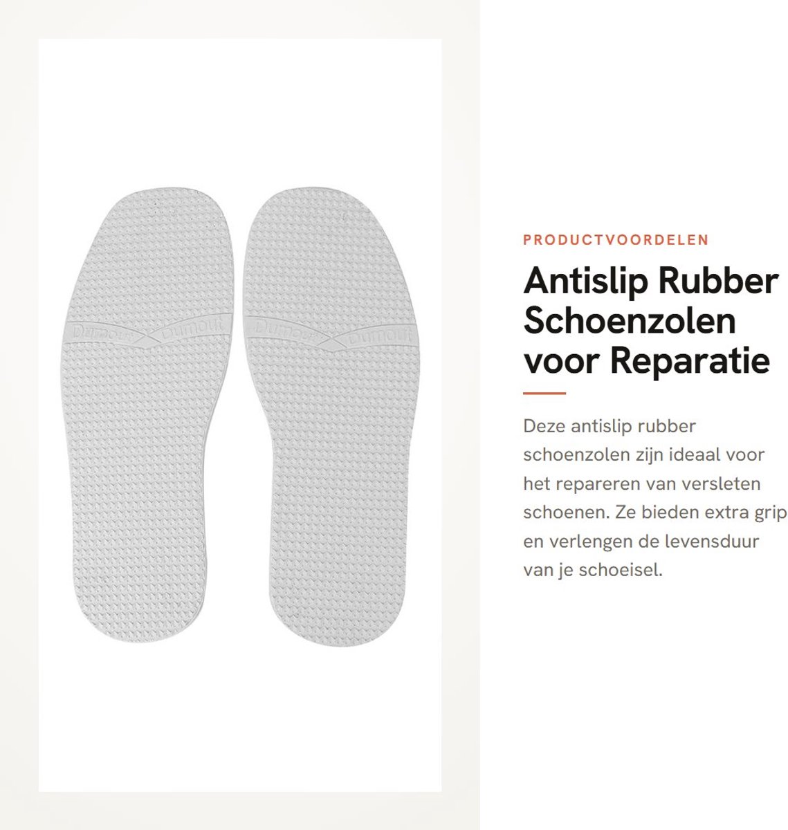 Dailygoods- Schoenzolen Slijtvast 5 mm - Antislip - Rubber - Vervangingszolen - Schoenreparatie - 1 Paar - Zoolbeschermers