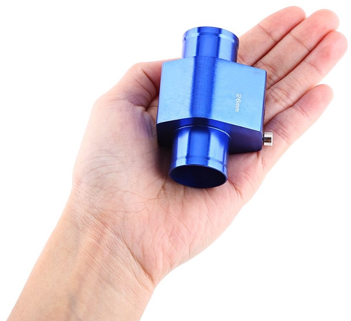 Dailygoods - Universele Water Temperatuur Verbinding Pijp - Aluminium Sensor Adapter 34MM