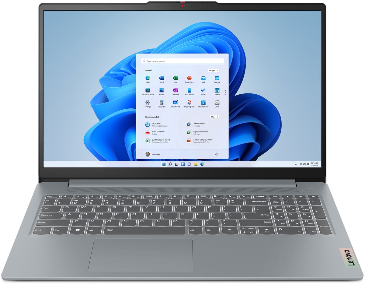 Lenovo IdeaPad Slim 3 15AMN8 - Laptop - 15.6 inch - Ryzen 5 - 8GB/512GB