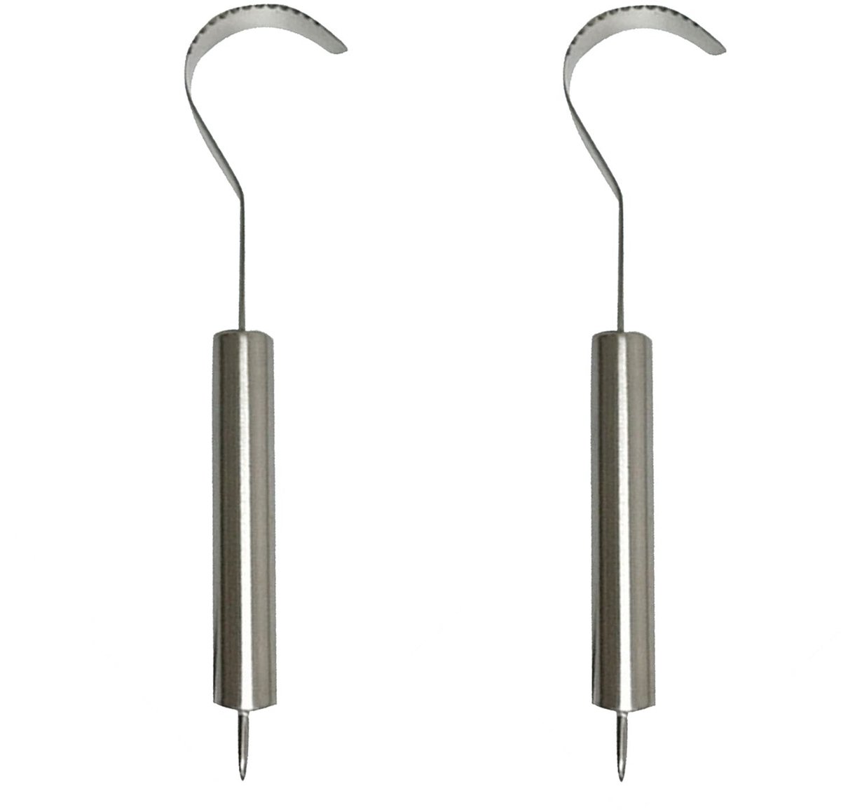Dailygoods- Boterschraper RVS - Kaasrasp - Kaassnijder - Boterroller - 2 Stuks - 22x5cm - Duurzaam en roestvrij staal - Kaasmesser