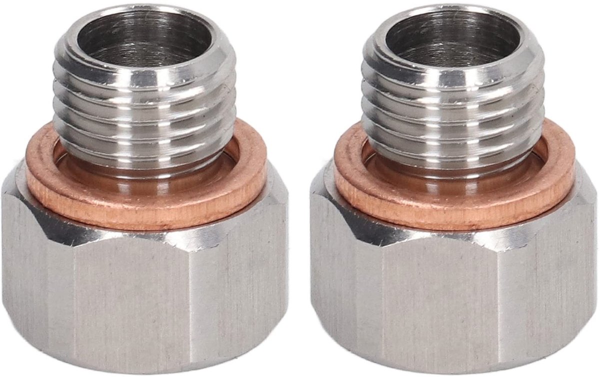 Dailygoods - 2 Stuks Metrische Montageadapter voor Auto's