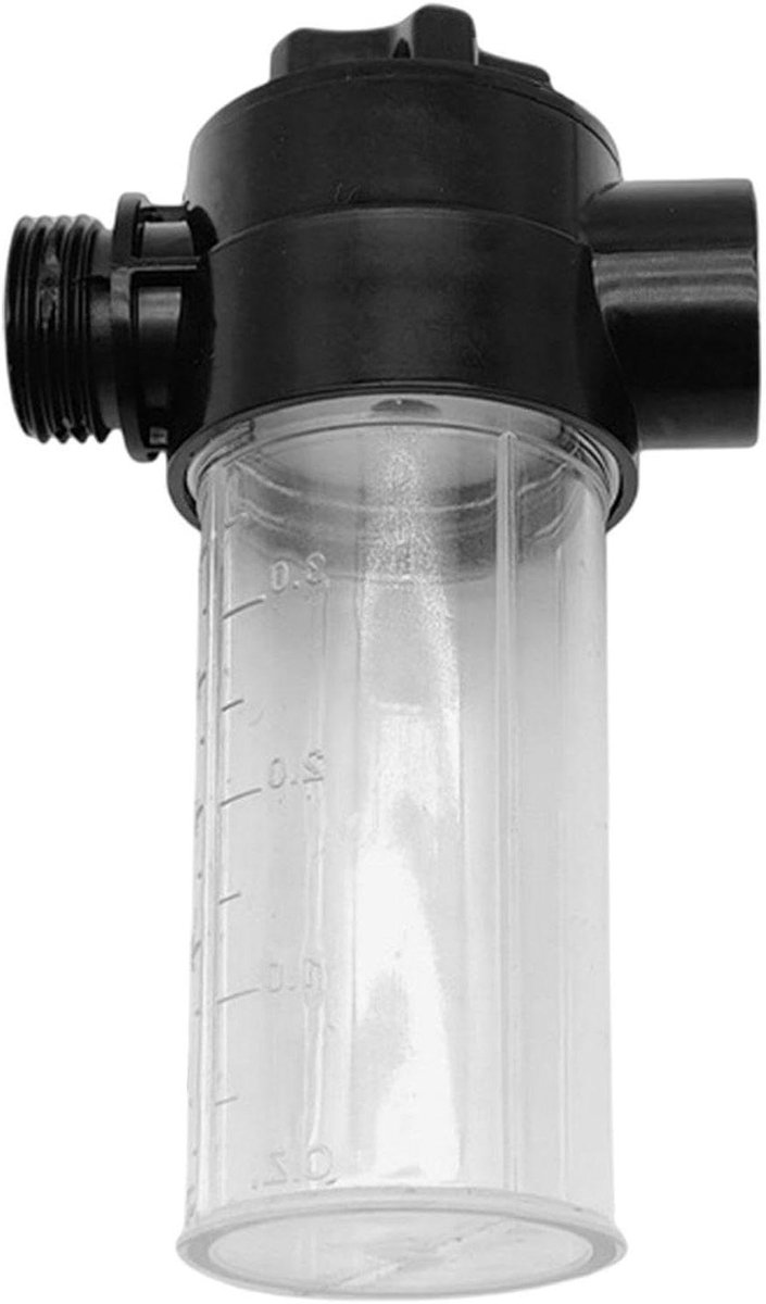 Autowasschuim Dispenser - Schuimsproeier Tuinsproeier - Auto Reinigen - 4 standen instelbaar - 16 x 10 x 6 cm - Grijs