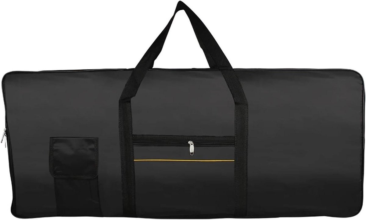 Elektronisch Keyboard Hoes - Piano Tas - Muziek Transport - Waterdicht Oxford Materiaal - 76 Toetsen - Zwart