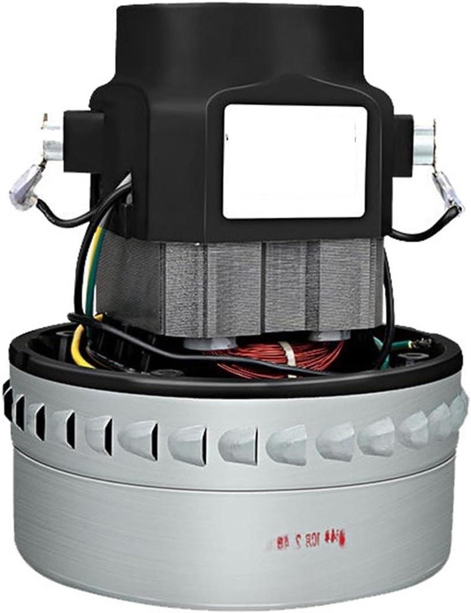 Stofzuigermotor - Zuigmachine motor Vacuüm motor - Stofzuiger Reparatie - 1500W Krachtig - 220mm Diameter - Zwart