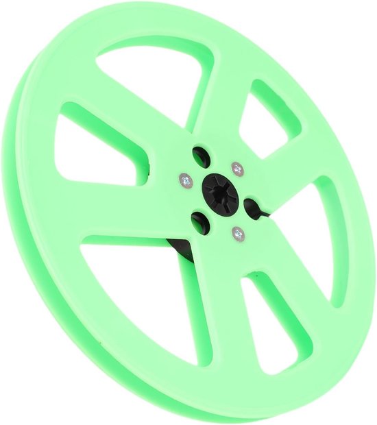 Lege Tape Spoel - Opname Spoel Reel Spoel - Analoge Geluidsopname - 6 Winddichte Delen - 7 Inch - Groen — afbeelding 3