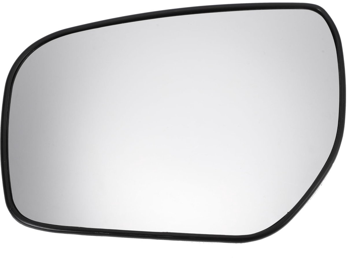 Dailygoods - Auto Buitenspiegel Links - Vervangingsglas - Verwarmd Wit - Convex Glas - Geschikt voor Renault Koleos 2008-2011