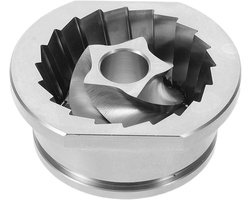 Koffiemolen Maalschijf - Vervangende Maalschijven - Espresso Malen - Roestvrij Staal - 48x41x20 mm - Zilver