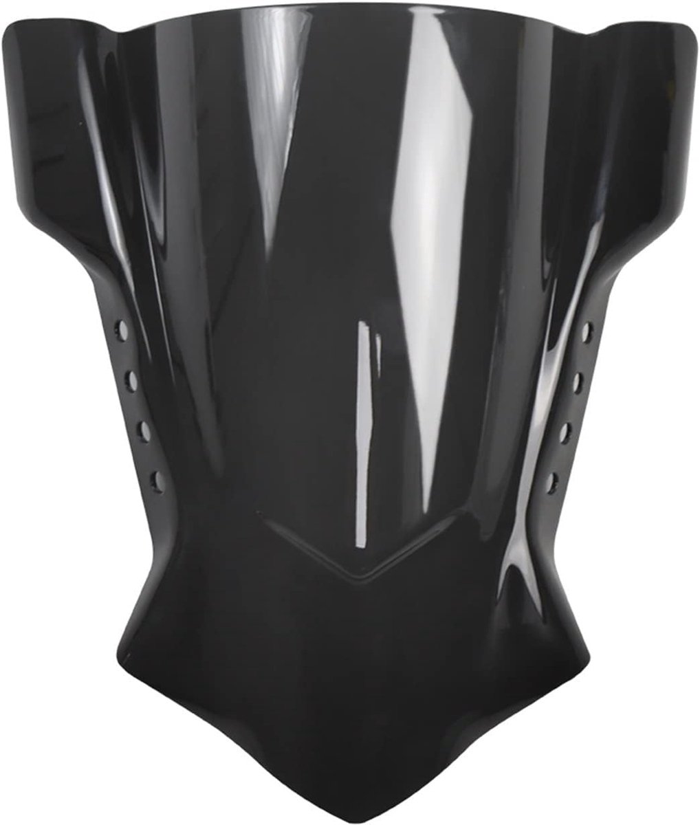 Motor Windscherm - Motordeflector - Bescherming Rijder - Universele Pasvorm - 450 Gram - Zwart