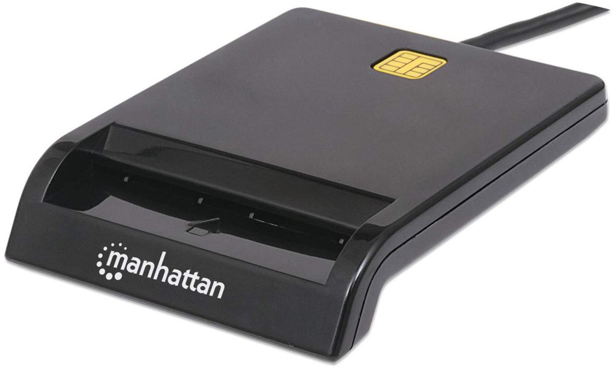 Manhattan 102049 Binnen USB 2.0 Zwart smart card reader