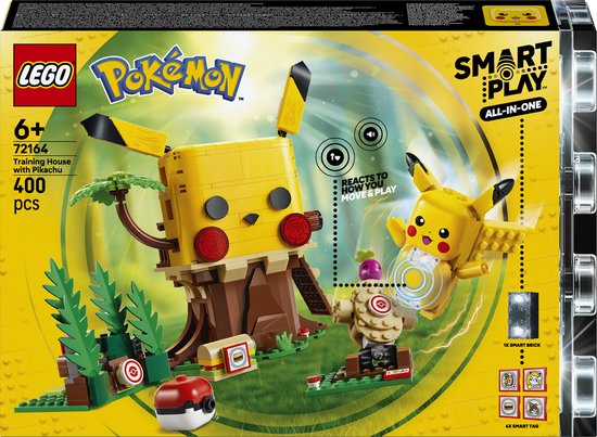 LEGO Pokémon Trainingshuis met Pikachu 72164
