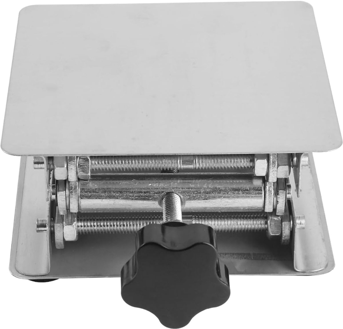 Laboratorium Lift - Heftafel Werkbank - Experimenten Ondersteunen - Roestvrij Staal - 16 x 10 cm - Zilver